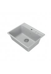 Мойка для кухни Mixline ML-GM15 прямоугольная серая (310), 490*550*200мм