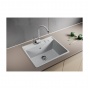 Мойка для кухни Mixline ML-GM15 прямоугольная серая (310), 490*550*200мм