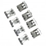 Мойка для кухни MIXLINE PRO 50х50 (3,0) настольный монтаж, вып 3 1/2 20см, с сифоном, черный графит