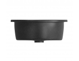 Мойка для кухни Mixline ML-GM10 440х440х180 мм, круглая черная 308