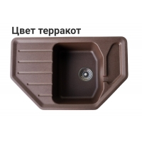 Трапециевидная двухсекционная мойка SQ-600