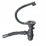Мойка для кухни MIXLINE PRO 72х40х22см (3,0) настольный монтаж, 2 чаши, выпуск 3 1/2, сифон, сатин