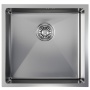 Мойка для кухни MIXLINE PRO 45х42х20см (3,0) подстольный монтаж, 1чаша, выпуск 3 1/2, сифон, сатин