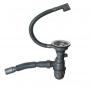 Мойка для кухни MIXLINE PRO 50х44х20см (3,0) подстольный монтаж, выпуск 3 1/2, сифон, сатин