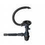 Мойка для кухни MIXLINE PRO 65х42х22см (3,0) подстольный монтаж, выпуск 3 1/2, сифон, графит черный