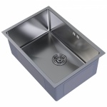 Мойка для кухни MIXLINE PRO 65х45 (3,0) подстольный монтаж, вып 3 1/2 22см с сифоном, сатин