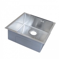 Мойка для кухни MIXLINE PRO 50х50 (3,0) подстольный монтаж, вып 3 1/2 20см с сифоном, сатин