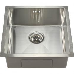 Мойка для кухни MELANA ProfLine 4645 1,2/200 врезная квадратная САТИН