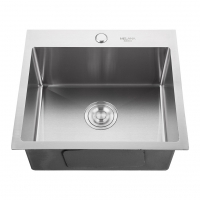 Мойка для кухни MELANA ProfLine H5045 3,0/200 врезная прямоугольная с коландером САТИН