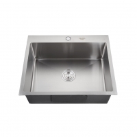 Мойка для кухни MELANA ProfLine H6050 3,0/200 врезная прямоугольная с коландером САТИН