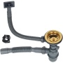 Мойка для кухни MELANA ProfLine D7851HG-R 3,0/200 врезная прямоугольная ЗОЛОТО правая