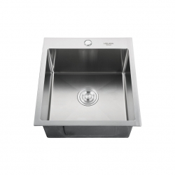 Мойка для кухни MELANA ProfLine H48544 3,0/200 врезная прямоугольная с коландером САТИН