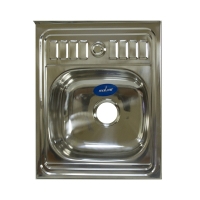 Мойка для кухни MIXLINE 500х600 мм, накладная, толщина 0,6 мм