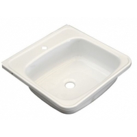 Мойка кухонная подвесная Гомель 600х500мм, белая