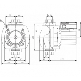 Насос 30/7 циркуляционный  Wilo TOP-S 230V