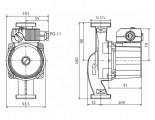 Насос 25/7-180 циркуляционный Wilo Star RS
