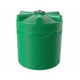 Емкость 5000 литров цилиндрическая (голубой) Polimer Group V-5000