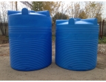 Емкость 6000 литров цилиндрическая (голубой) Polimer Group V-6000