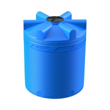 Емкость цилиндрическая V-9000 (голубой) Polimer Group