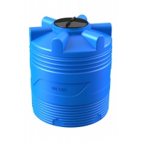 Емкость 500 литров цилиндрическая (голубой) Polimer Group V-500
