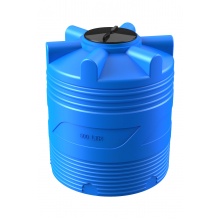 Емкость цилиндрическая V-500 (голубой) Polimer Group