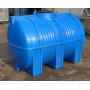 Емкость 3000 литров горизонтальная (голубой) Polimer Group G-3000