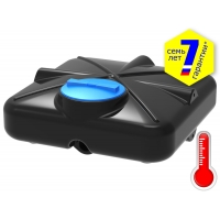 Бак для душа Роса 250 л с подогревом, с лейкой Polimer Group