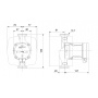Насос 32/40-180 циркуляционный Grundfos ALPHA2 L