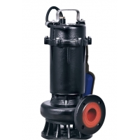 Насос 50WQD10-10-0.75F фекальный LEO с поплавком, крыльчатка чугун
