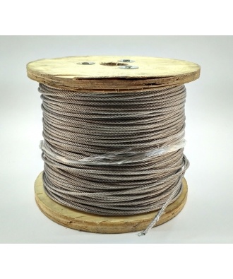 Трос из нержавеющей стали диаметр 3 мм (250м)