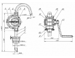 Ручной насос РШ 25-5 Ливгидромаш, для топлива, масла, краски