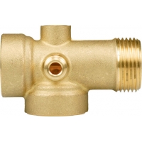 Штуцер 5-выводной H-91 1*1*1*1/4*1/4 г*г*ш*г*ш Vodotok YT-A1020 (270гр)