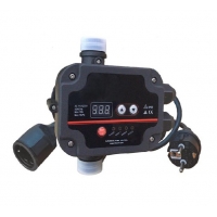 Регулятор давления электронный Vodotok ЭДД-13 (1.5 кВт, вилка+розетка на кабеле, 0.8-9 бар)