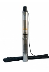 Насос БЦПЭ-ГВ-100-4.4-20м-Ч скважинный центробежный Vodotok для грязной воды