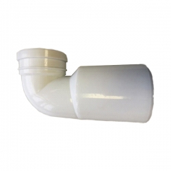 Фитинг пластиковый 90/110 угол 90 АНИ ПЛАСТ WCM0103 (для инсталляции)