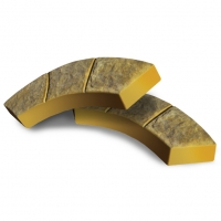 Плитка тротуарная Банан (4 см)