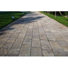 Квадрат "Старый камень" 450х450х50 №29 крем-брюле