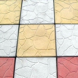 Плитка тротуарная Квадрат Тучка