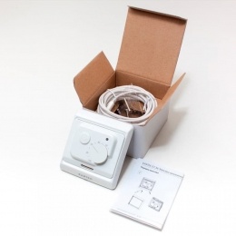 Терморегулятор EASTEC E 7.36 белый, встраиваемый, 3,5 кВт