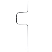 Полотенцесушитель 50х50, 1" Аквадрайв П-образный водяной со стояком 120х100