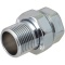 Американка 3/4"вр х 3/4"нр для полотенцесушителя хром прямая