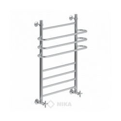 Полотенцесушитель 80/40/64 НИКА MIX Вираж/ Прямая водяной нижнее подключение