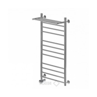 Полотенцесушитель 100/50 НИКА CLASSIC ЛП (г2) ВП электрический левый тэн, с полочкой