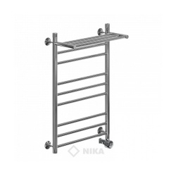 Полотенцесушитель 80/50 НИКА CLASSIC ЛП (г2) ВП электрический правый тэн, с полочкой