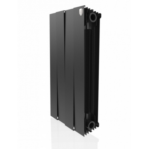 Радиаторы биметалл RT PianoForte 500/100/4 секц Noir Sable(черный) купить в интернет магазине Санрай73
