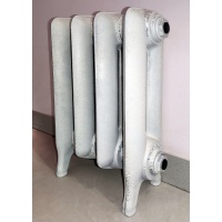 Радиатор чугунный Радимакс Windsbold 350 4 секции, светлая слоновая кость + кракелюр