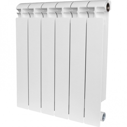 Биметаллический радиатор STOUT Alpha 500/80/6 секц купить в интернет магазине Санрай73