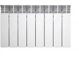 Радиатор алюминиевый Fondital Exclusivo B4 350/100 8 секций, боковое подключение, белый