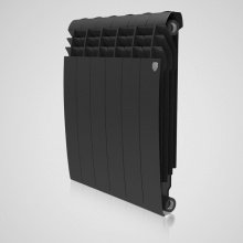 Радиатор биметалл RT BiLiner 500/87/6 секц Noir Sable(черный)