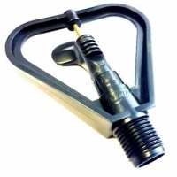 Разбрызгиватель бабочка 1/2" нар. Черный Green Helper